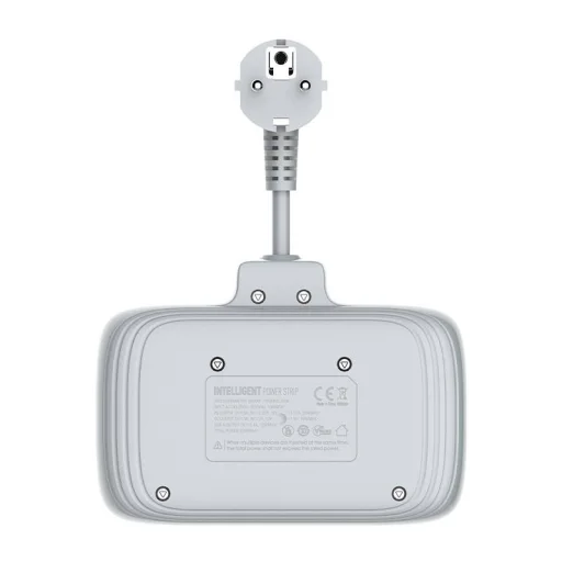 Hálózati elosztó 2 AC aljzattal, 3x USB, USB-C, LDNIO SE2435, 2500W (fehér) - 7