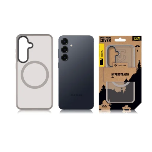 Tactical MagForce Hyperstealth tok Samsung Galaxy S25-höz, Világosszürke - 3