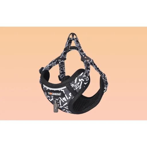 Dogness kutyahám és póráz szett (Fekete és fehér) - 6