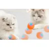 Rojeco Interaktív Macskajáték Labda (narancs) - 4