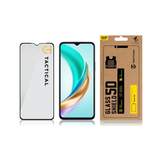 Tactical Üveg Védőfólia 5D Honor X6b Fekete - 3