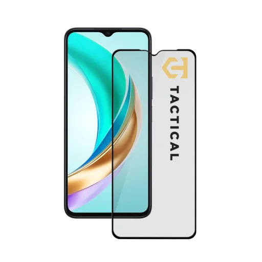 Tactical Üveg Védőfólia 5D Honor X6b Fekete - 1