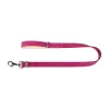 Természetes bőr kutyapóráz WAUDOG W. 20mm, hossza 122cm rózsaszín - 2