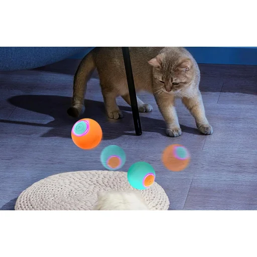 Rojeco Interaktív Macskagolyó (zöld) - 5