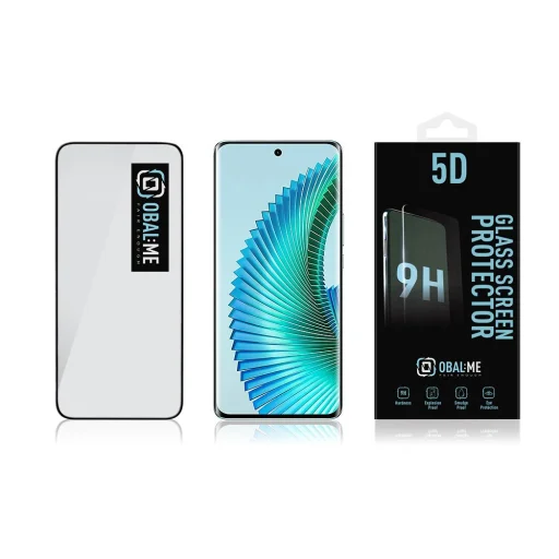 OBAL:ME 5D Üvegfólia Honor Magic6 Lite Black üvegfólia - 3