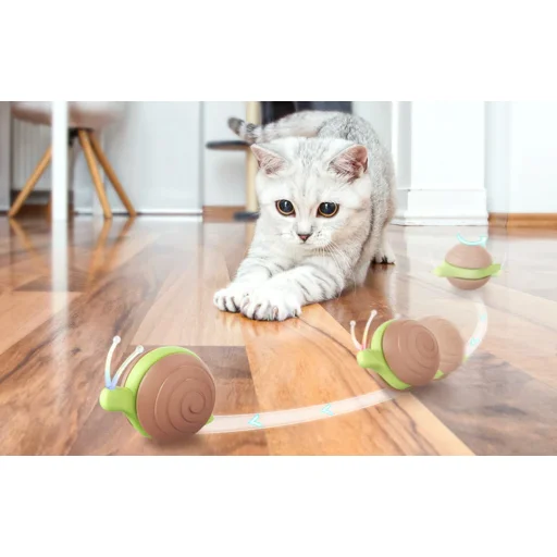 Interaktív macskajáték Cheerble Wicked Snail (barna) - 3