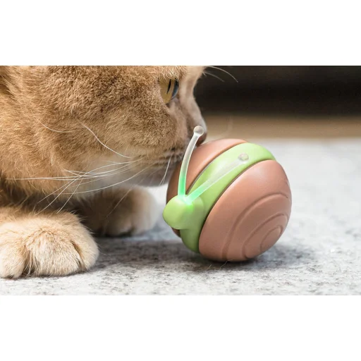 Interaktív macskajáték Cheerble Wicked Snail (barna) - 7