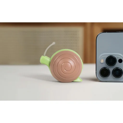 Interaktív macskajáték Cheerble Wicked Snail (barna) - 8