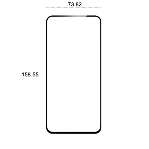 Etteri edzett üveg 9D üvegfólia Samsung Galaxy A56 5G-hez - 2