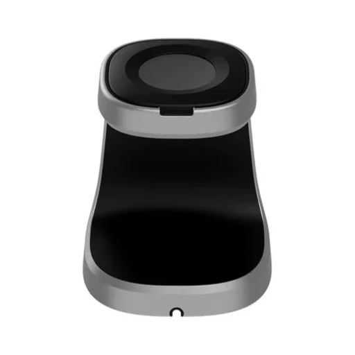 Samsung Vezeték nélküli Töltő Bázis Galaxy Watch számára Ezüst EU GP-XVU022SAN - 2