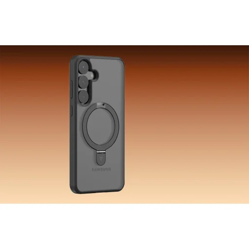 Torras Ostand sorozatú tok Samsung Galaxy S25 (Fekete) - 5