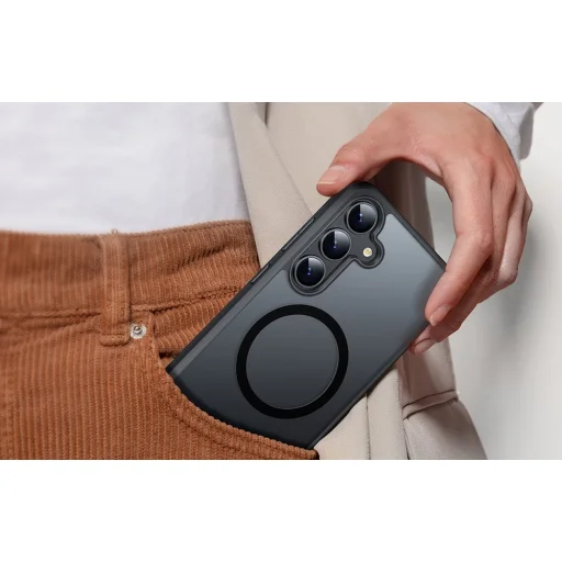 Torras Pstand Series tok Samsung Galaxy S25 (fekete) - 2