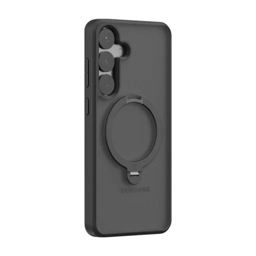 Torras Ostand Spin sorozatú tok Samsung Galaxy S25 (fekete) - 2