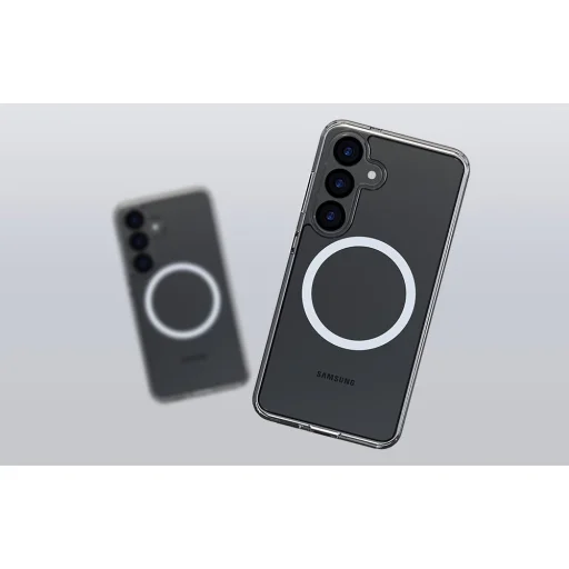 Torras Guardian Magnetic Series tok Samsung Galaxy S25 (Átlátszó) - 3