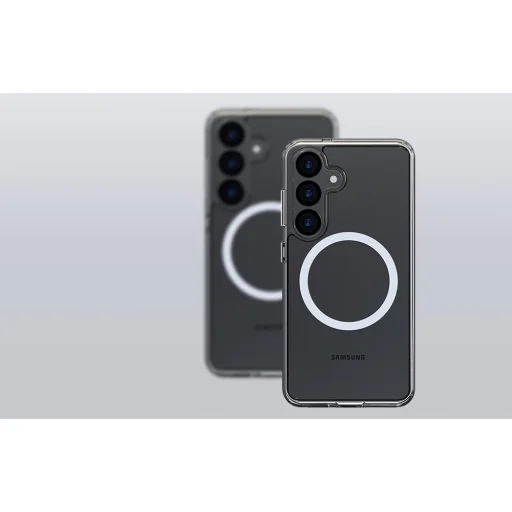 Torras Guardian Magnetic Series tok Samsung Galaxy S25 (Átlátszó) - 5