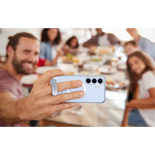 Torras Pstand Series telefontok Samsung Galaxy S25 Plus (Átlátszó) tok - 5