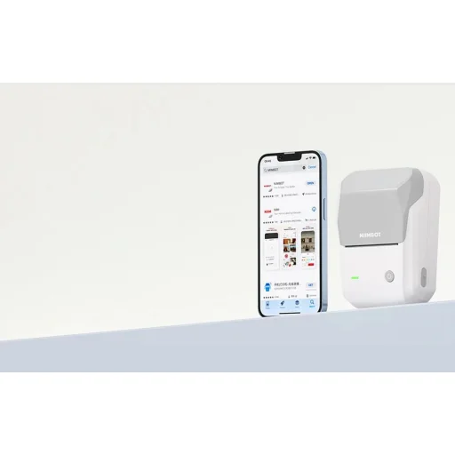 Hordozható Címkenyomtató Niimbot B1 Szürke - 2