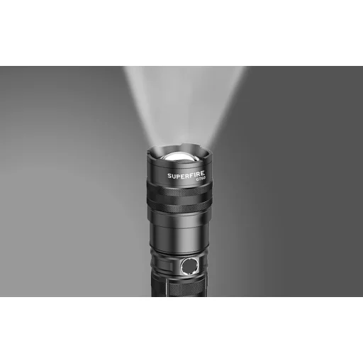 Superfire GT60 zseblámpa, 2600lm, USB-C - 5