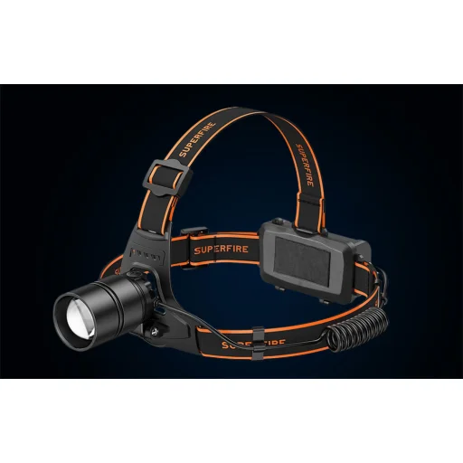 Superfire HL71 fejlámpa, 500lm, USB

Termék kategóriája: LED Világítások - 3