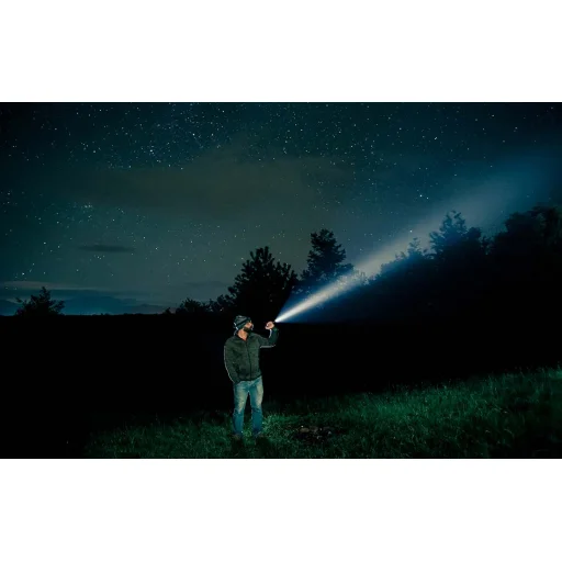 Superfire C8-H zseblámpa, 1200lm, USB - 4