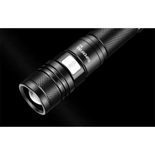 Superfire A2 zseblámpa, 650lm, USB - 8