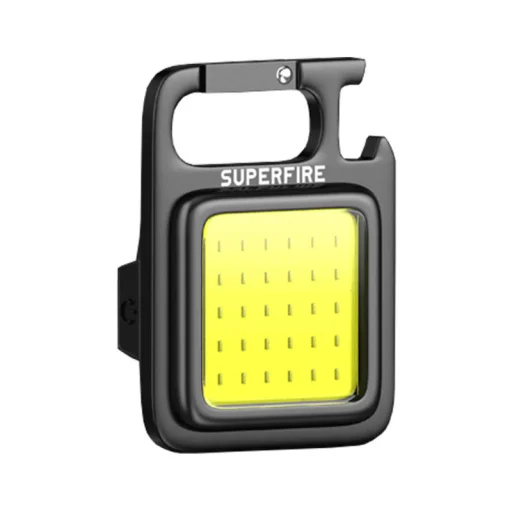 Superfire MX16 zseblámpa, 600lm, 500mAh, USB-C - 3
