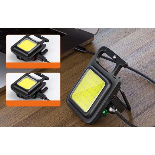 Superfire MX16 zseblámpa, 600lm, 500mAh, USB-C - 6