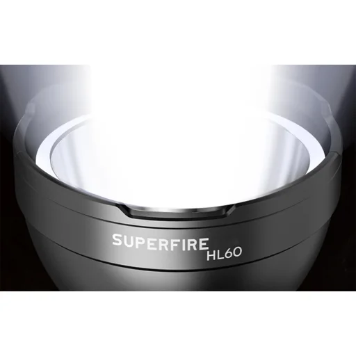 Superfire HL60 fejlámpa - 3