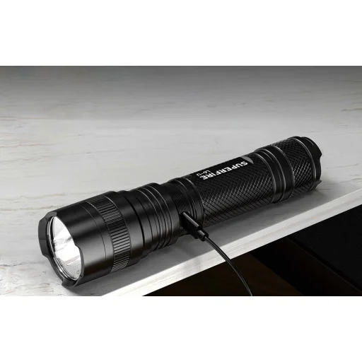 Superfire L6-U, zseblámpa, 1480lm, USB-C - 5