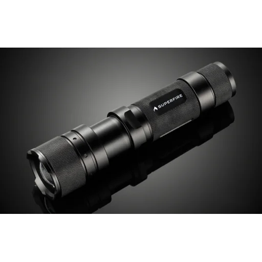 Superfire F3-L2 ZOOM zseblámpa, 570lm - 4