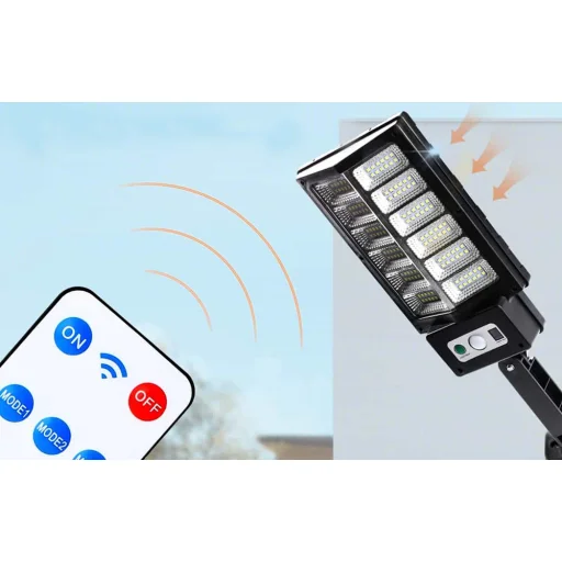 Solar lámpa Superfire FF7-B, 28W, 2400mAH - 7