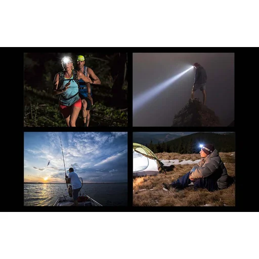 Superfire HL52 fejlámpa, 200lm, USB - 10