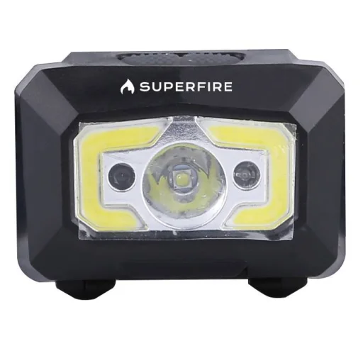 Superfire X30 zseblámpa érintésmentes kapcsolóval, 340lm, USB - 2