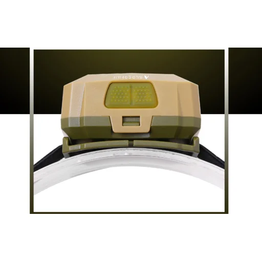 Superfire X30 zseblámpa érintésmentes kapcsolóval, 340lm, USB - 9