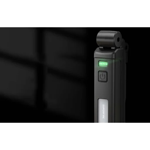 Superfire G16-S multifunkciós zseblámpa, 800lm, USB-C - 4