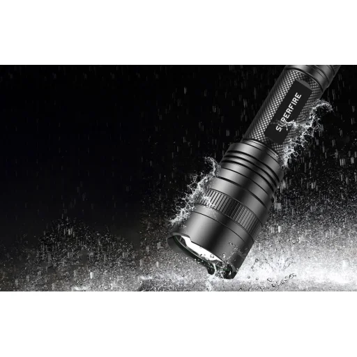 Superfire C8-H zseblámpa, 1200lm, USB - 7