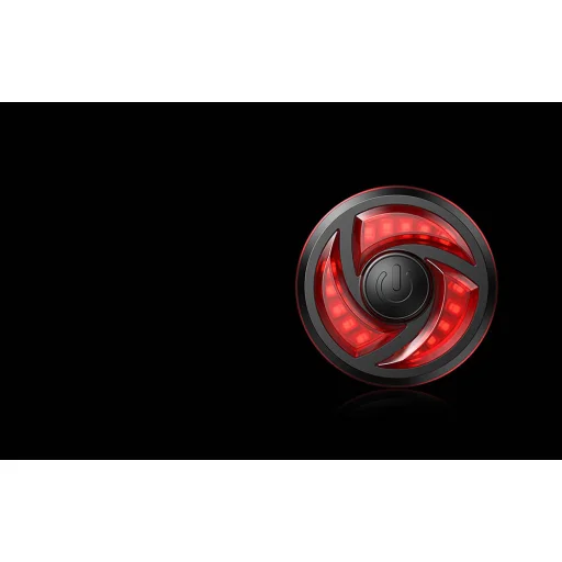 Superfire kerékpár hátsó lámpa BTL02, USB, 330mAh - 4