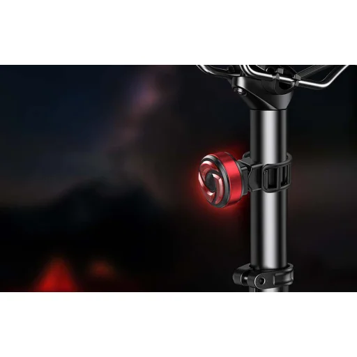 Superfire kerékpár hátsó lámpa BTL02, USB, 330mAh - 6