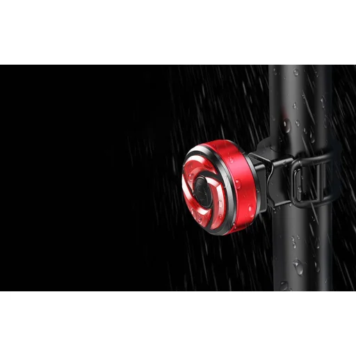 Superfire kerékpár hátsó lámpa BTL02, USB, 330mAh - 7