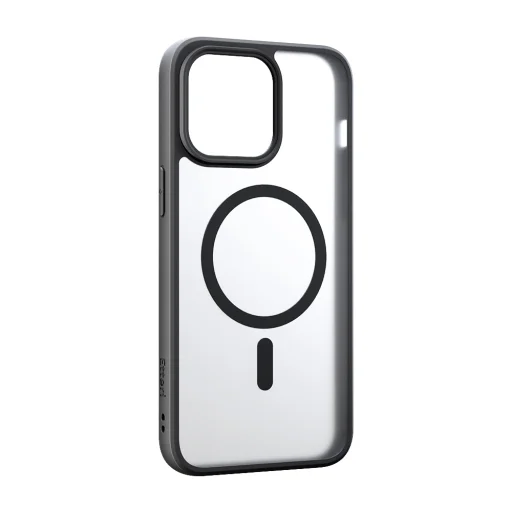 Etteri Matt Mágneses iPhone 15 Pro 6,1" fekete tok - 2