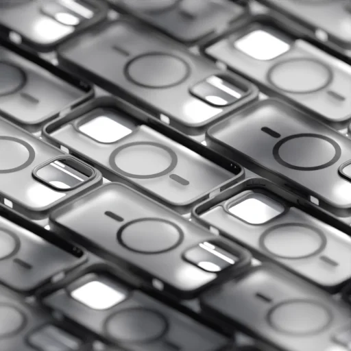 Etteri Matt Mágneses iPhone 15 Pro 6,1" fekete tok - 11