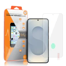 Tvrdené sklo Orange pre SAMSUNG GALAXY S25 PLUS (s odomykaním odtlačkom prsta)