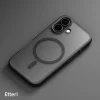  Etteri Matt Mágneses tok iPhone 16 6,1"-hoz fekete tok thumbnail