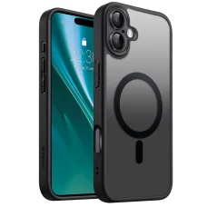  Etteri Matt Mágneses tok iPhone 16 Plus 6,7" fekete tok