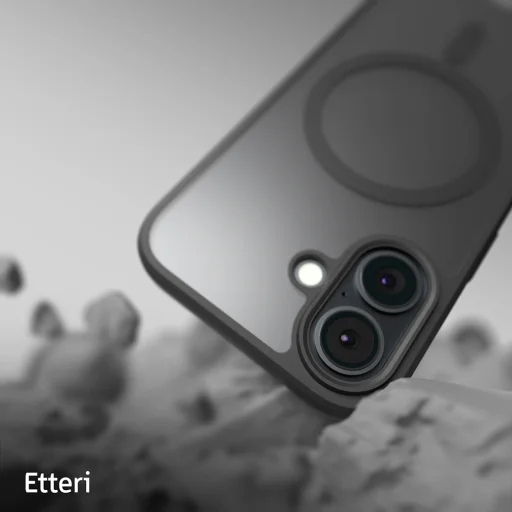  Etteri Matt Mágneses tok iPhone 16 Plus 6,7" fekete tok - 10