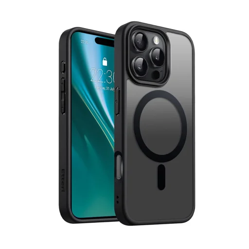  Etteri matt mágneses tok iPhone 16 Pro Max 6,9"-hez fekete tok - 2