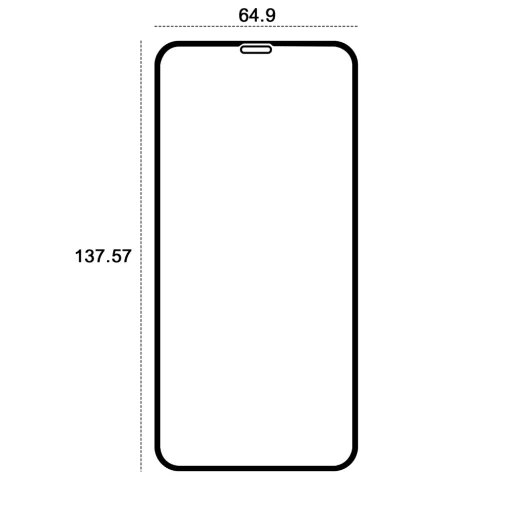 Etteri edzett üveg 9D iPhone X/XS/11 Pro üvegfólia - 2