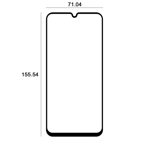  Etteri edzett üveg 9D Samsung Galaxy A25 5G (globális) üvegfólia - 2