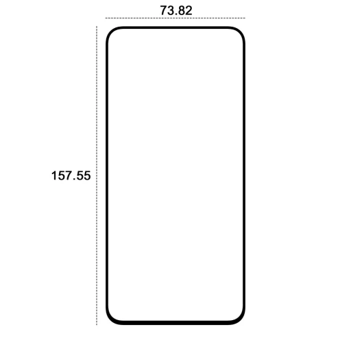 Etteri edzett üveg 9D Samsung Galaxy A55 5G-hez üvegfólia - 2