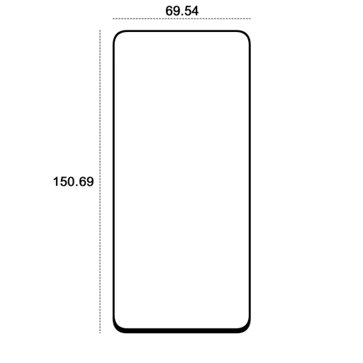 Etteri 9D edzett üvegfólia Samsung Galaxy S21 Fe-hez - 2